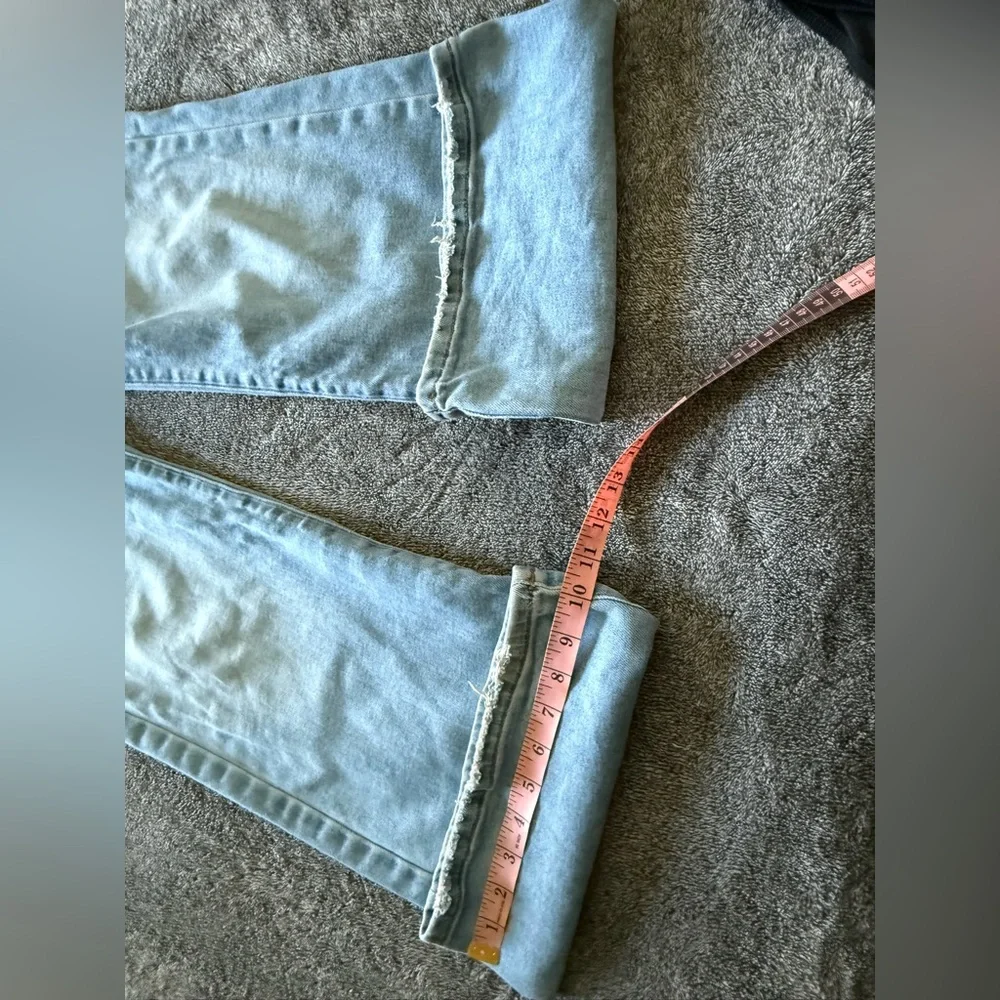 LC Lauren Conrad Light Blue Flare Jeans - Picture 2 of 5